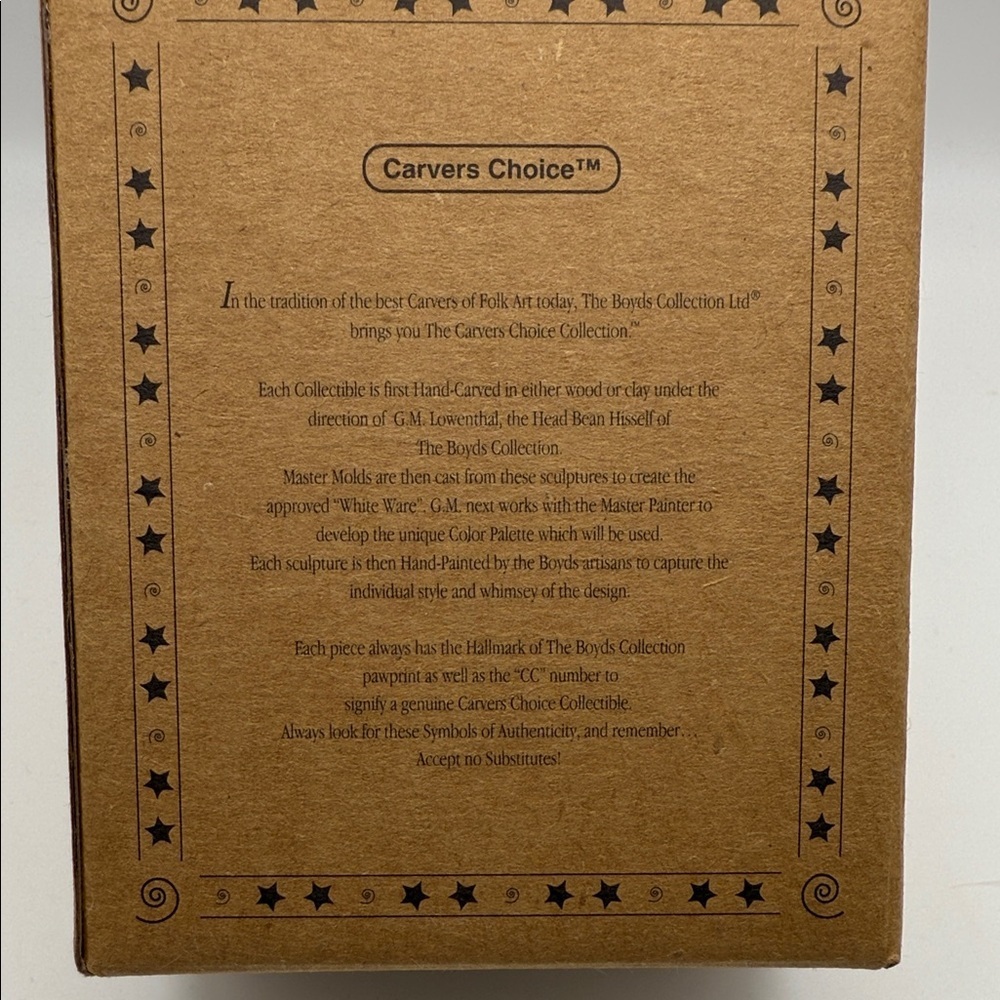 Boyd’s Bears Carvers Choice Santa Jr Quick as a Flash Christmas Ornament #370104 - Picture 6 of 6